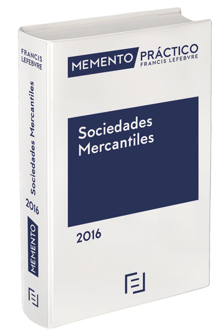 Memento Practico Sociedades Mercantiles 2016