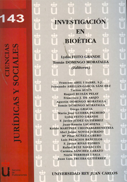 Investigación en bioética