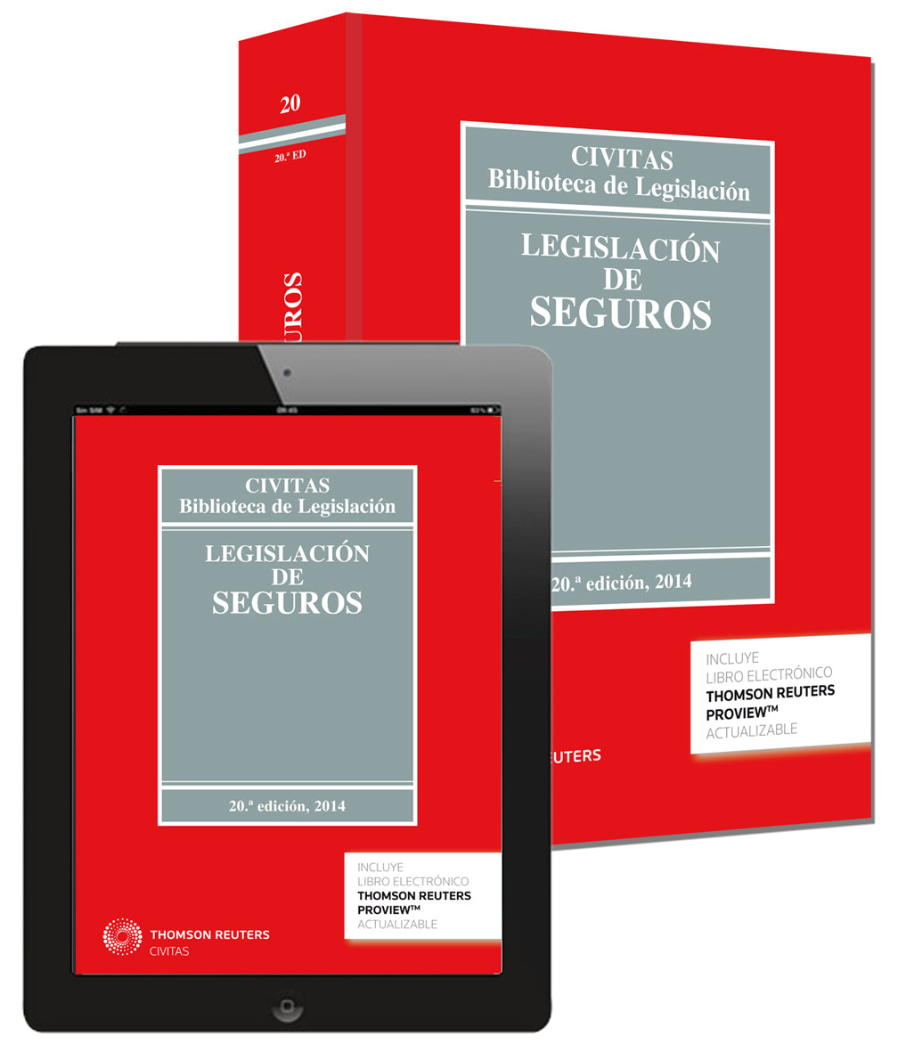 Legislación de Seguros (Papel + e-book)