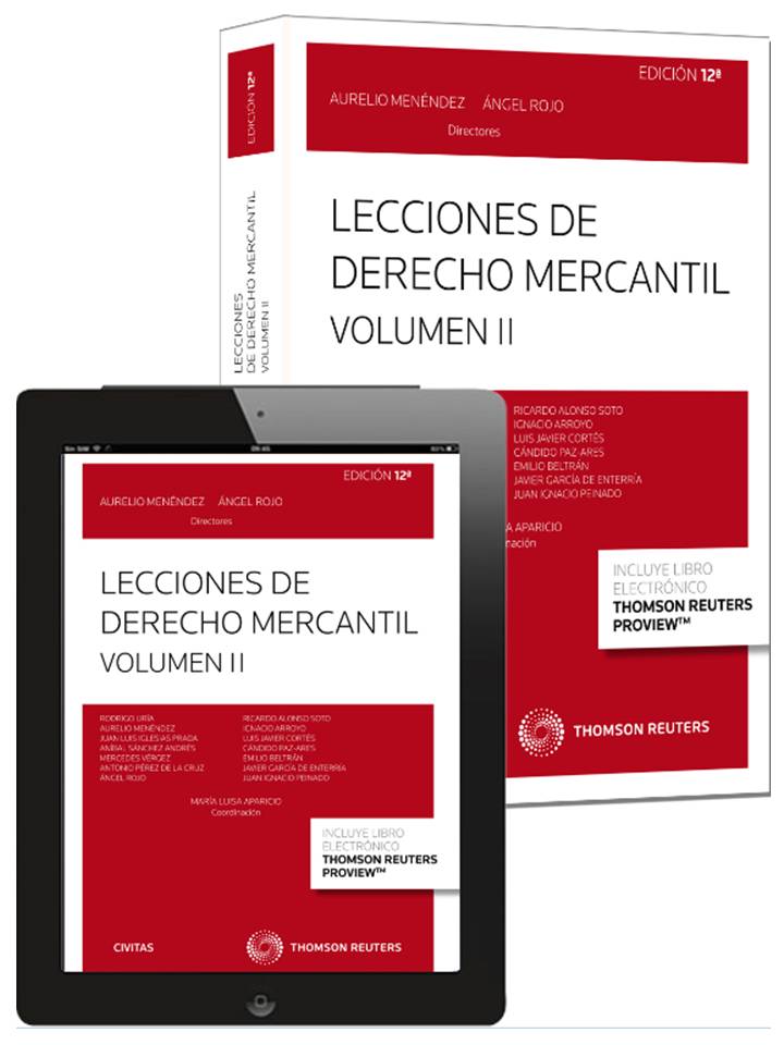 Lecciones de Derecho Mercantil Volumen II (Papel + e-book)