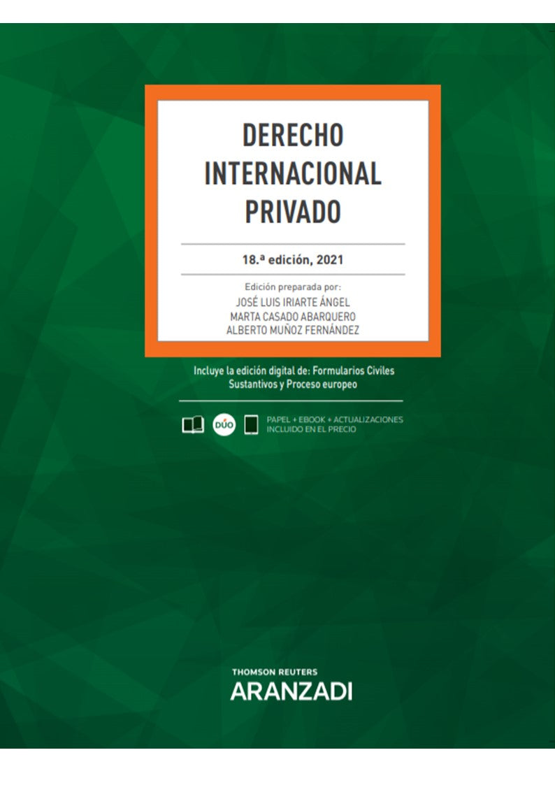 Derecho Internacional Privado (Papel + e-book)