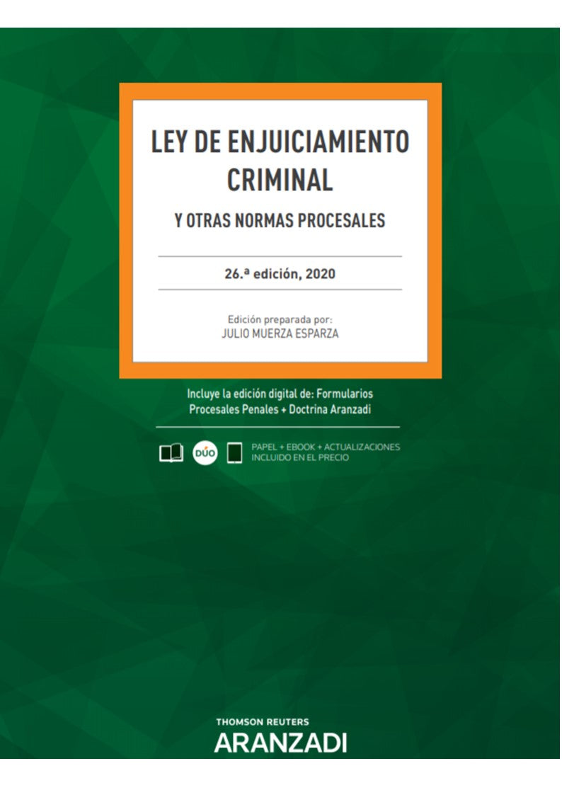Ley de Enjuiciamiento Criminal (Papel + e-book)