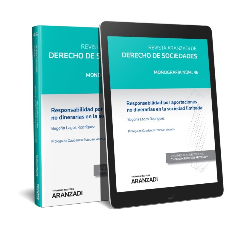 Responsabilidad por aportaciones no dinerarias en la sociedad limitada (Papel + e-book)
