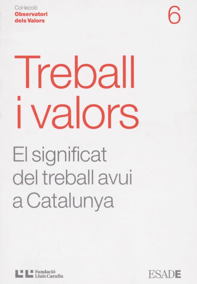 Treball i valors