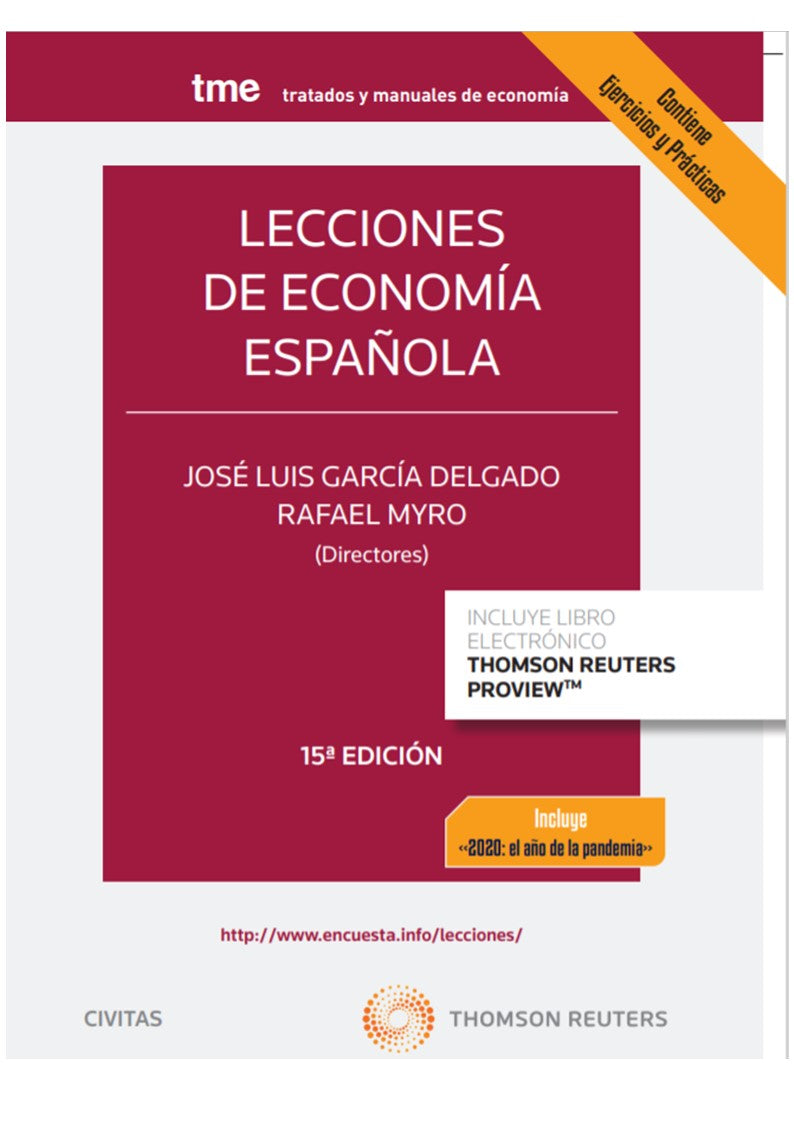 Lecciones de economía española (Papel + e-book)