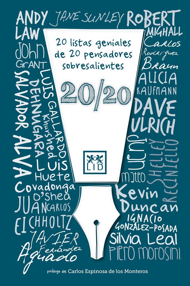 20 listas geniales de 20 pensadores sobresalientes 20/20