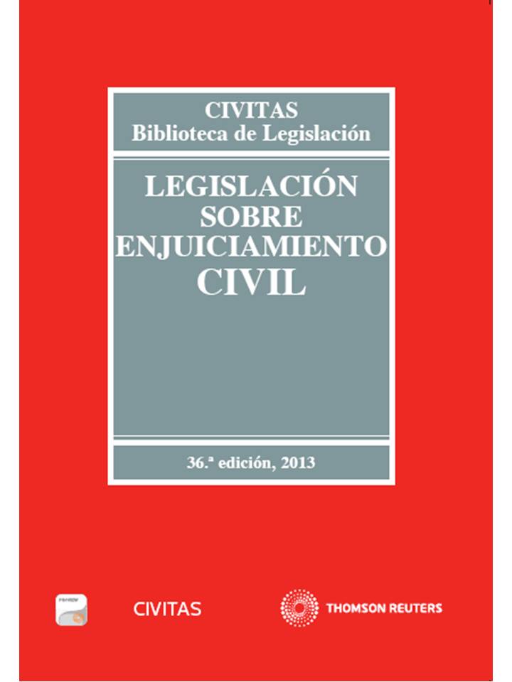 Legislación sobre Enjuiciamiento Civil (Papel + e-book)