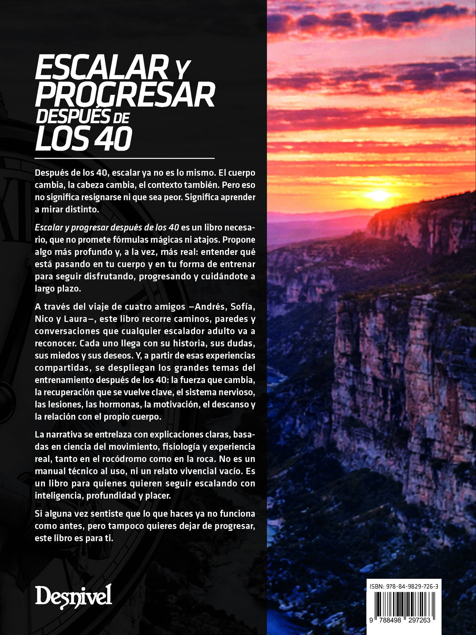 Escalar y progresar después de los 40