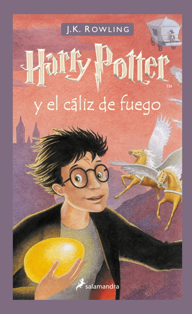 Harry Potter y el cáliz de fuego (Harry Potter [edición clásica con la portada ilustrada por Dolores Avendaño] 4)