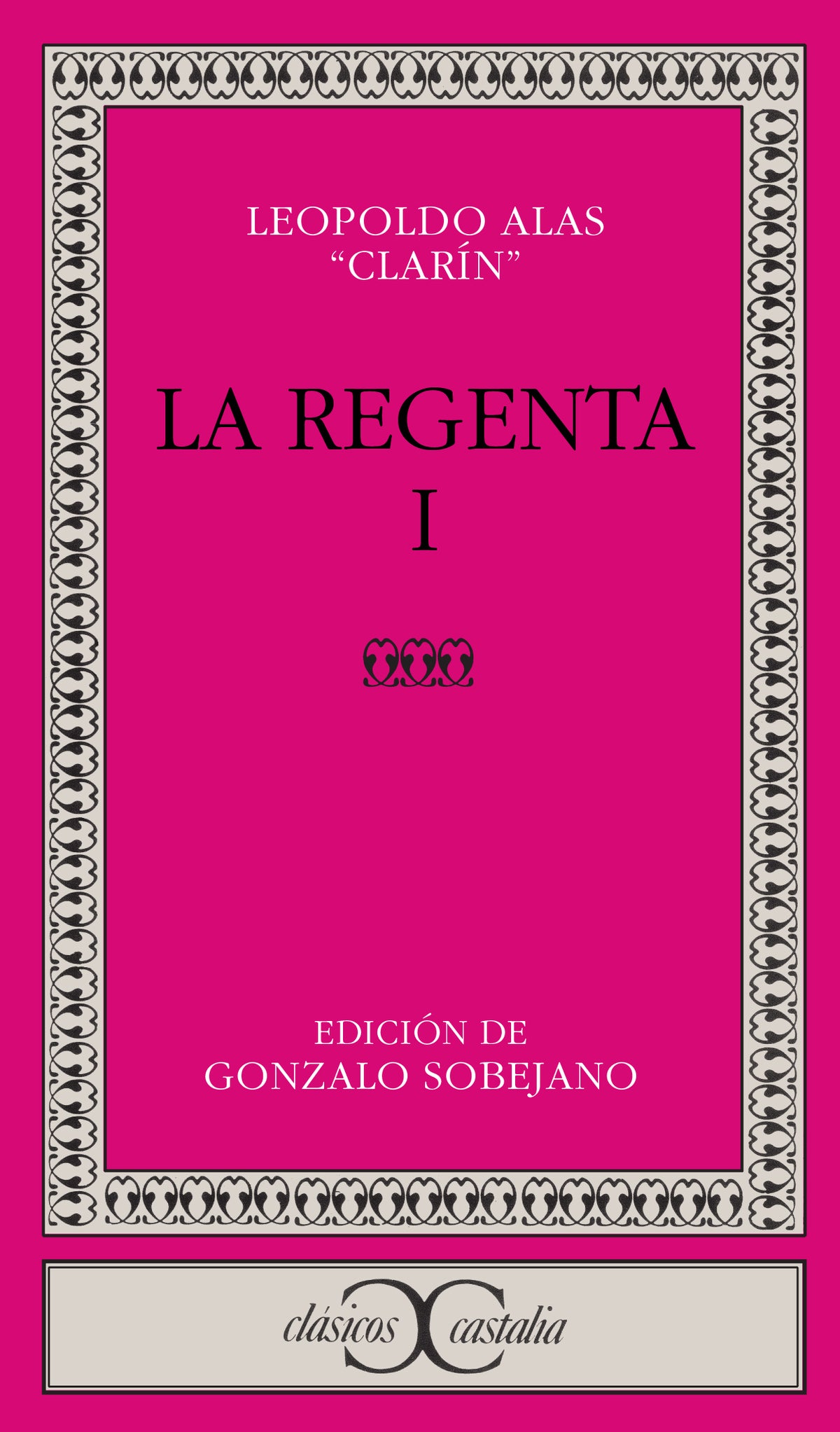 La Regenta, I                                                                   .