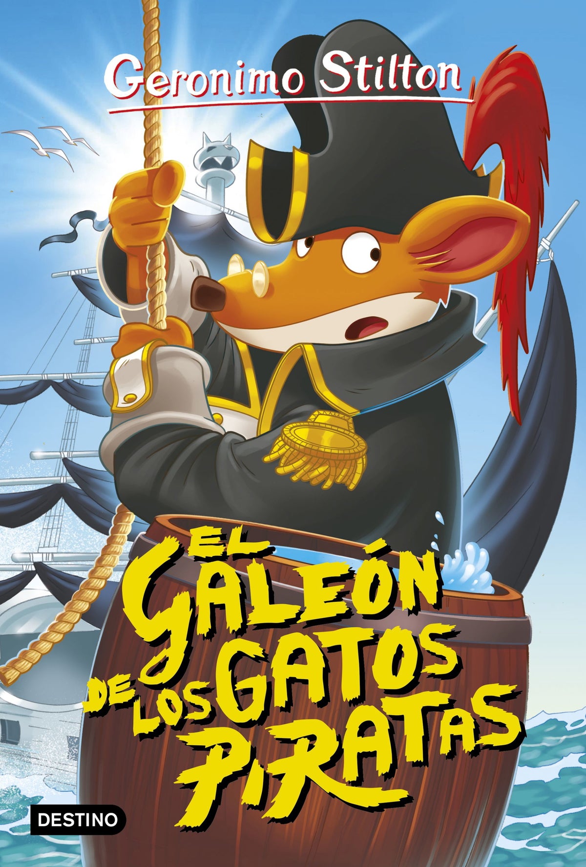 El galeón de los gatos piratas