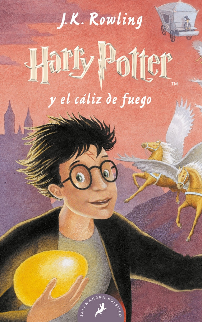 Harry Potter y el cáliz de fuego (Harry Potter [edición clásica con la portada ilustrada por Dolores Avendaño] 4)