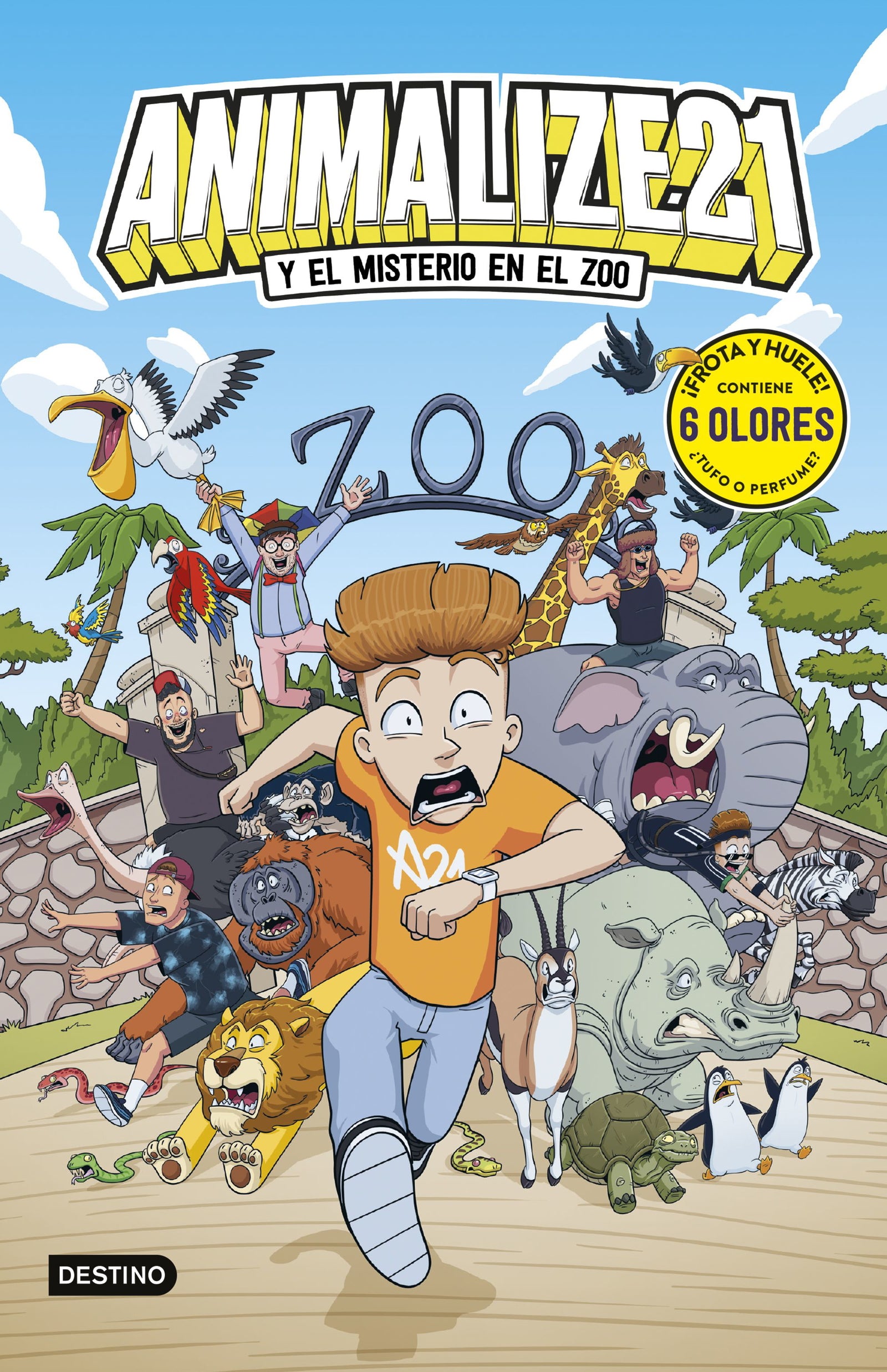 Animalize 21 2. Animalize 21 y el misterio en el zoo
