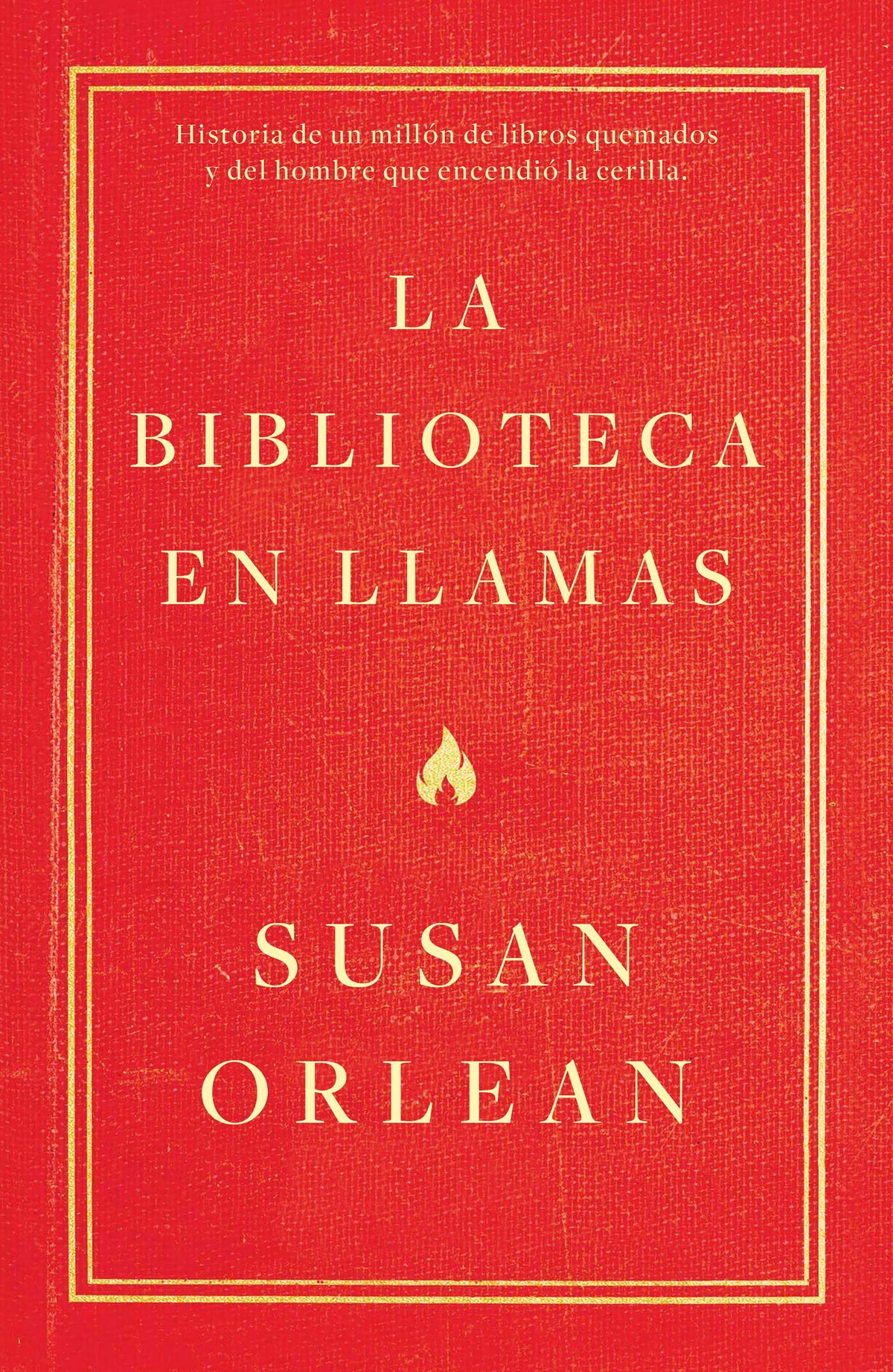 La biblioteca en llamas