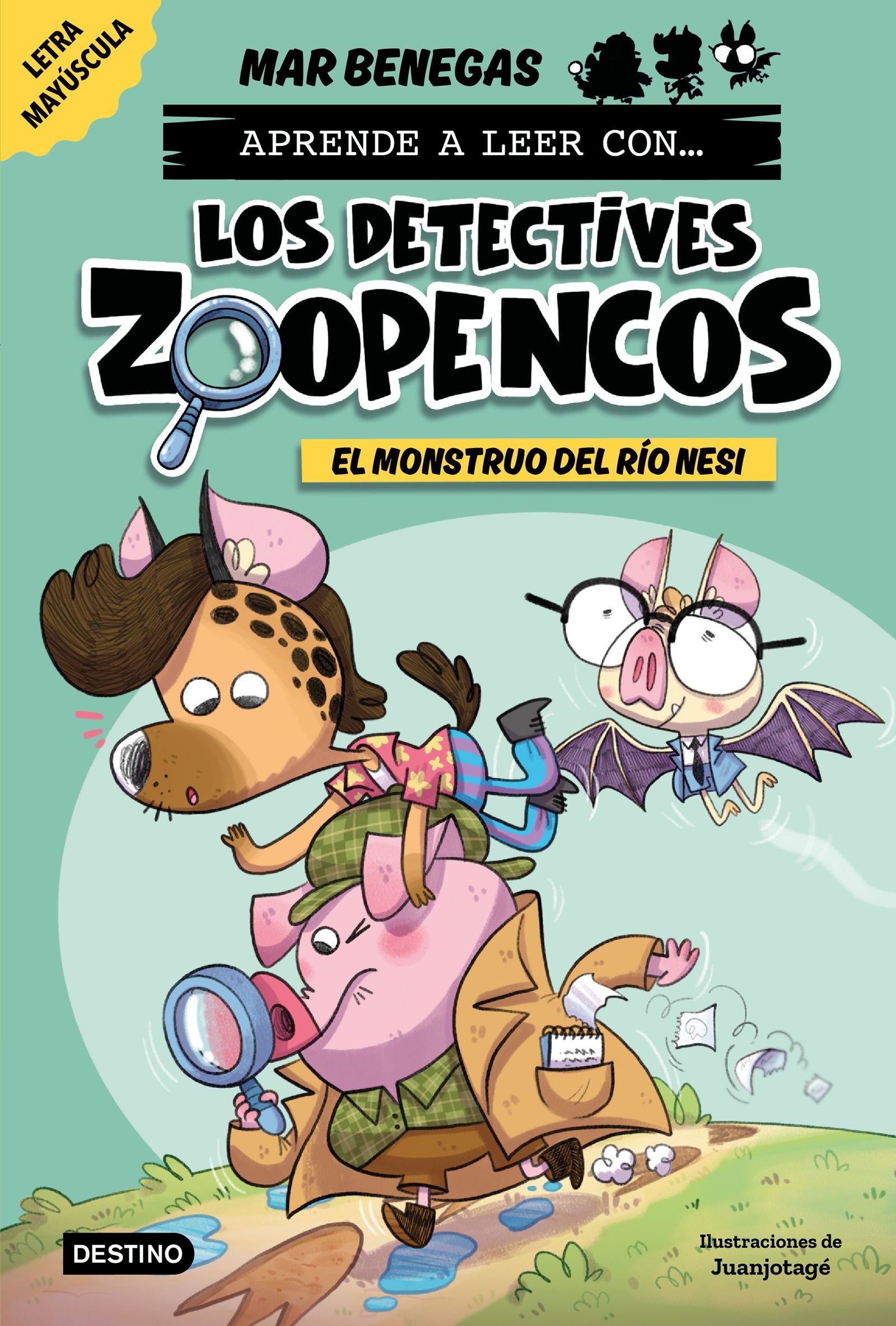 Aprender a leer con... Los Detectives Zoopencos 1. El monstruo del río Nesi