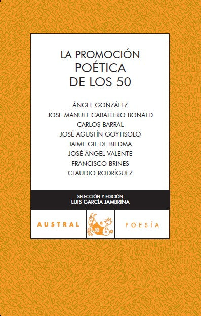 Promoción poética de los 50