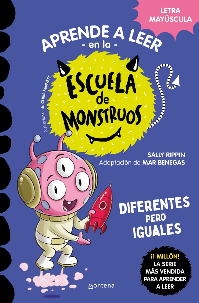 Aprender a leer en la Escuela de Monstruos 17 - Diferentes pero iguales