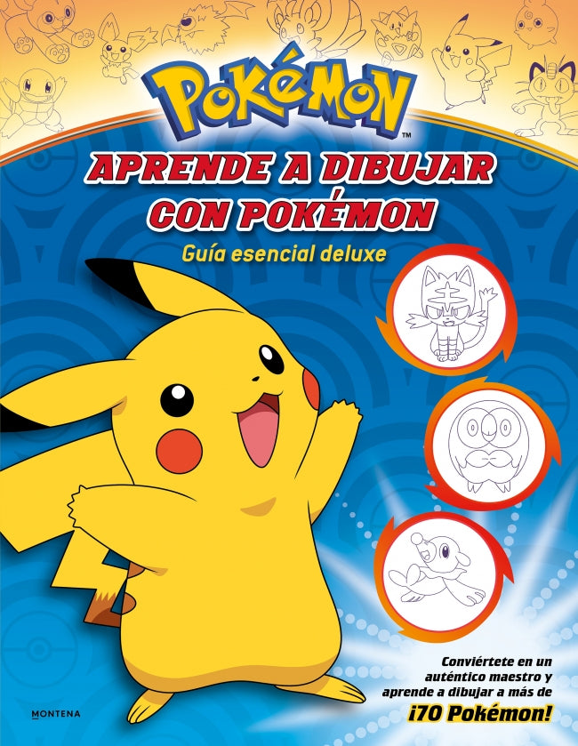 Pokémon. Actividades - Aprende a dibujar con Pokémon: Guía esencial deluxe