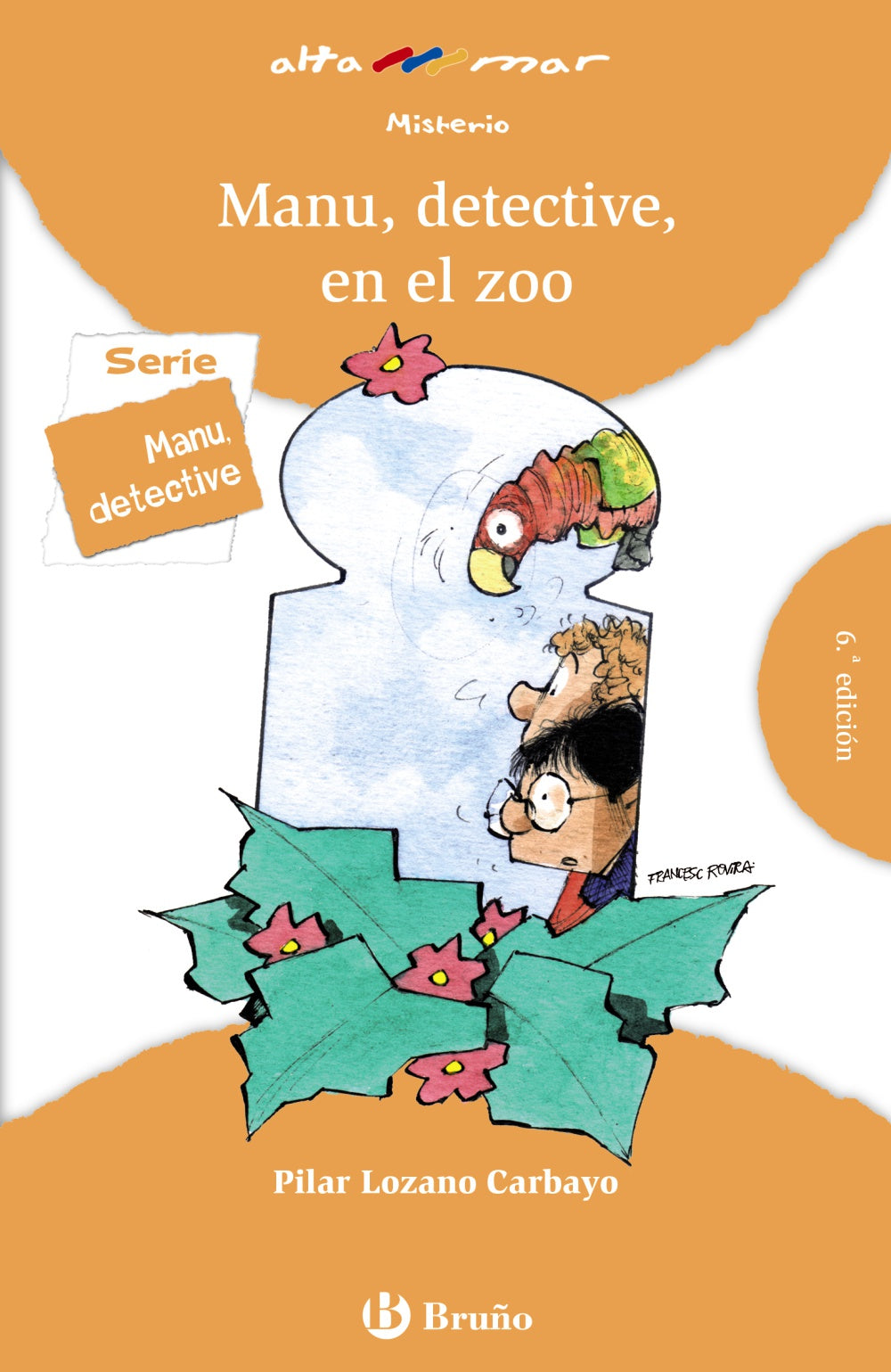 Manu, detective, en el zoo