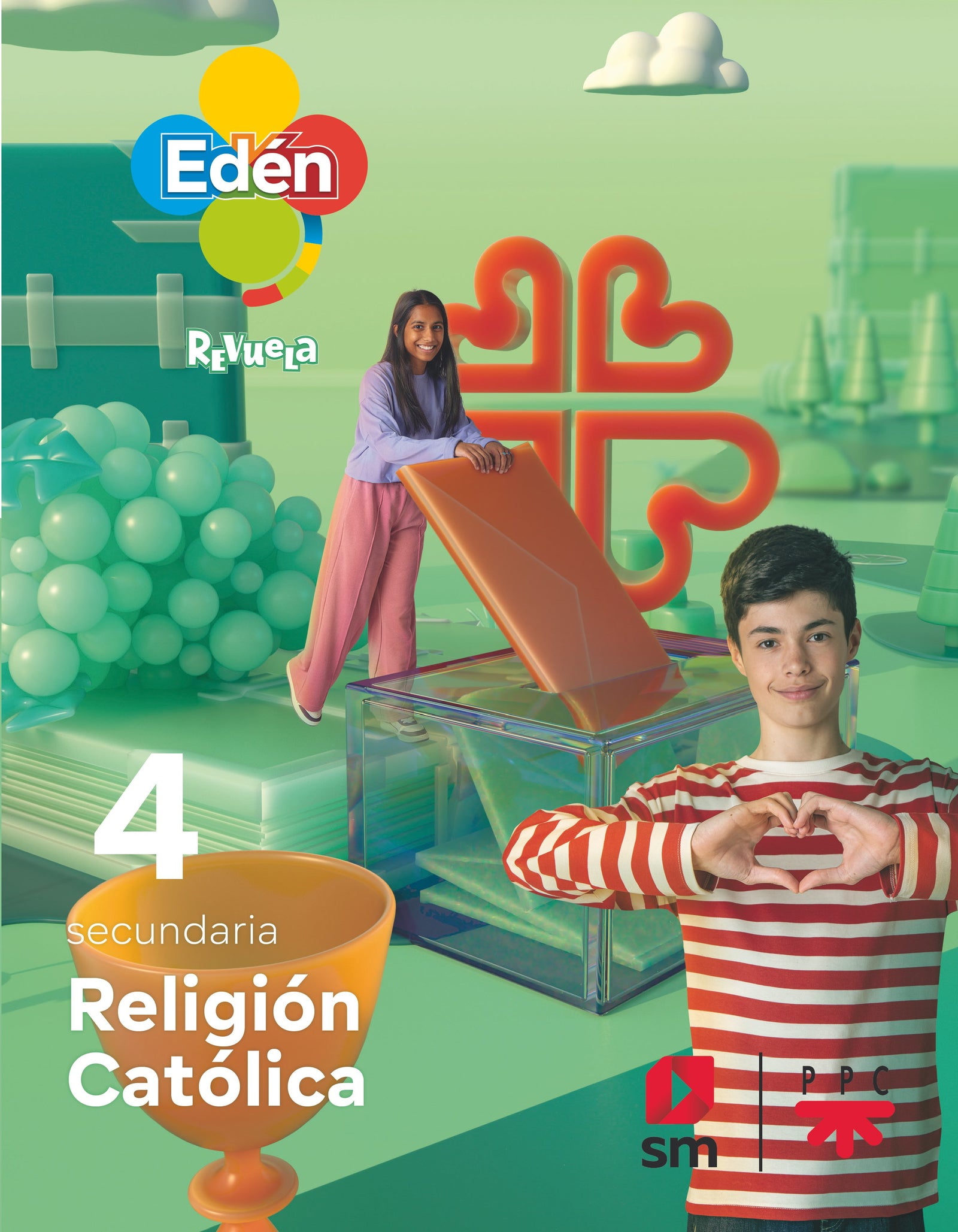 Religión católica. 4 Secundaria. Edén. Revuela