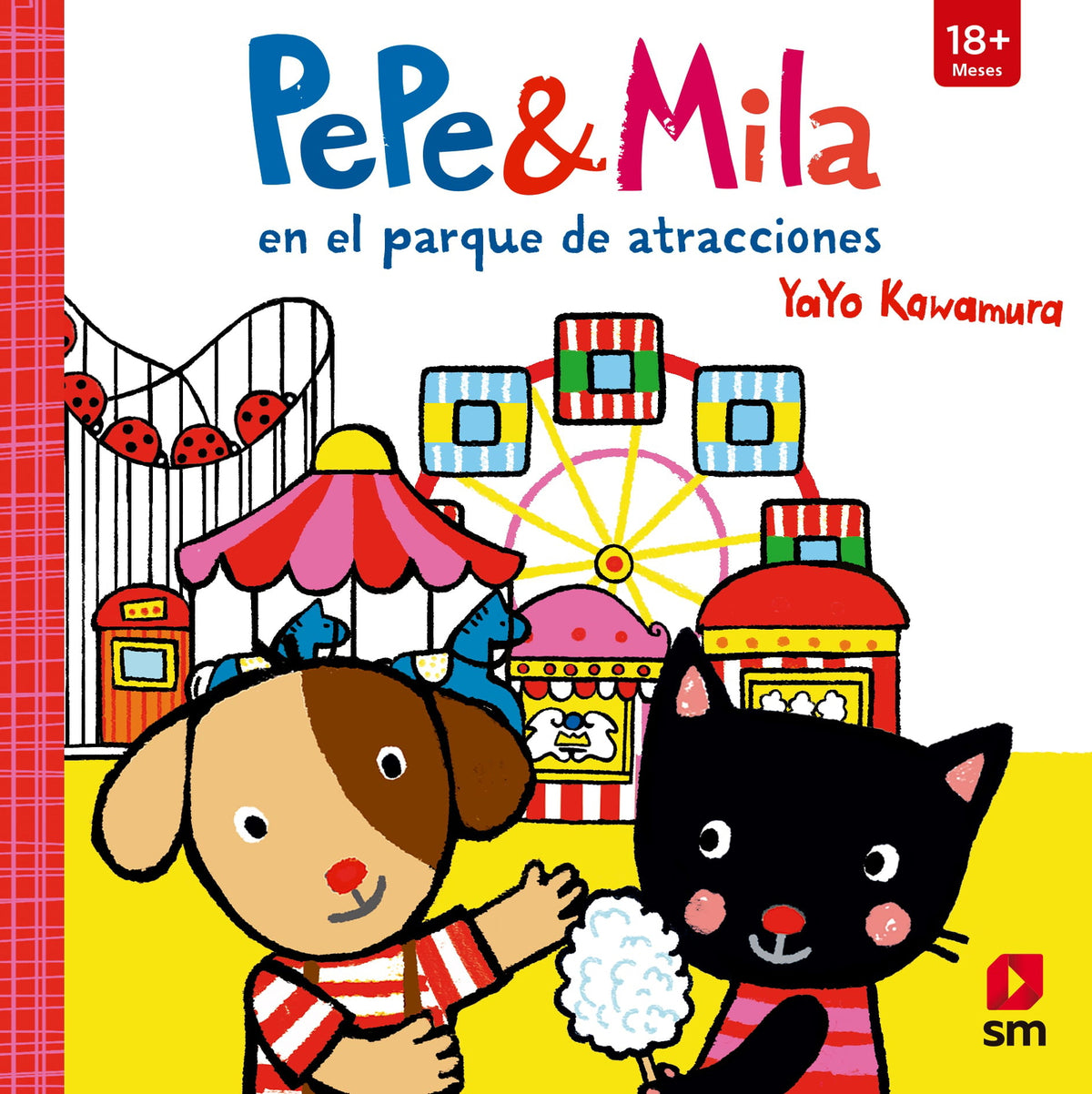 Pepe y Mila en el parque de atracciones