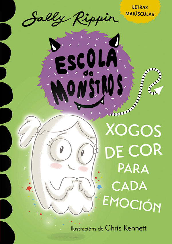 Aprende a ler na Escola de Monstros 7. Xogos de cor para cada emoción