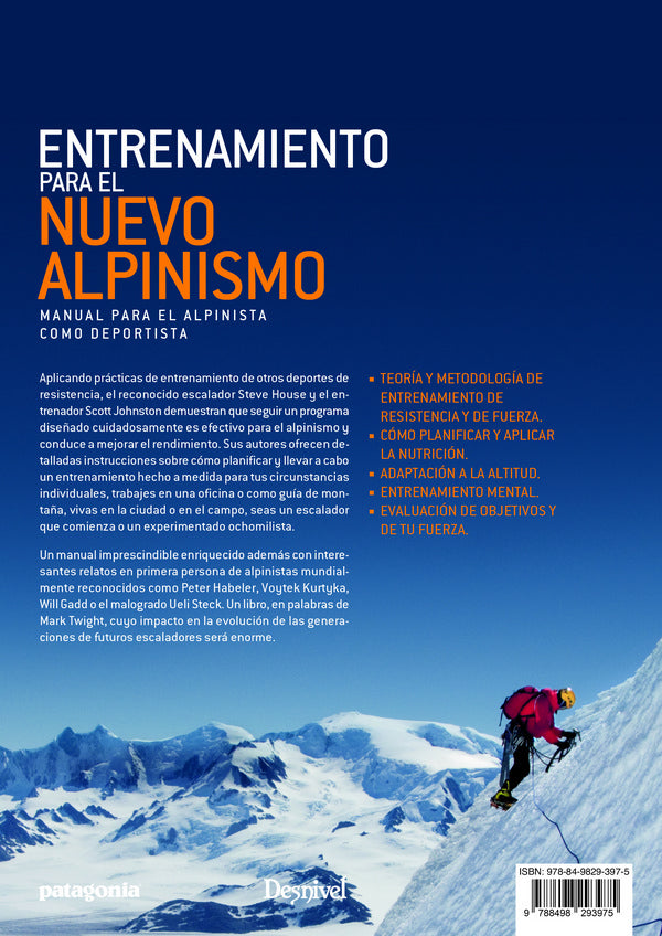 Entrenamiento para el nuevo alpinismo