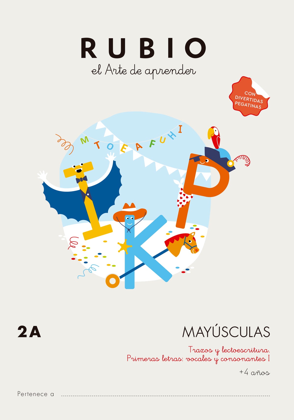 Mayúsculas RUBIO 2A