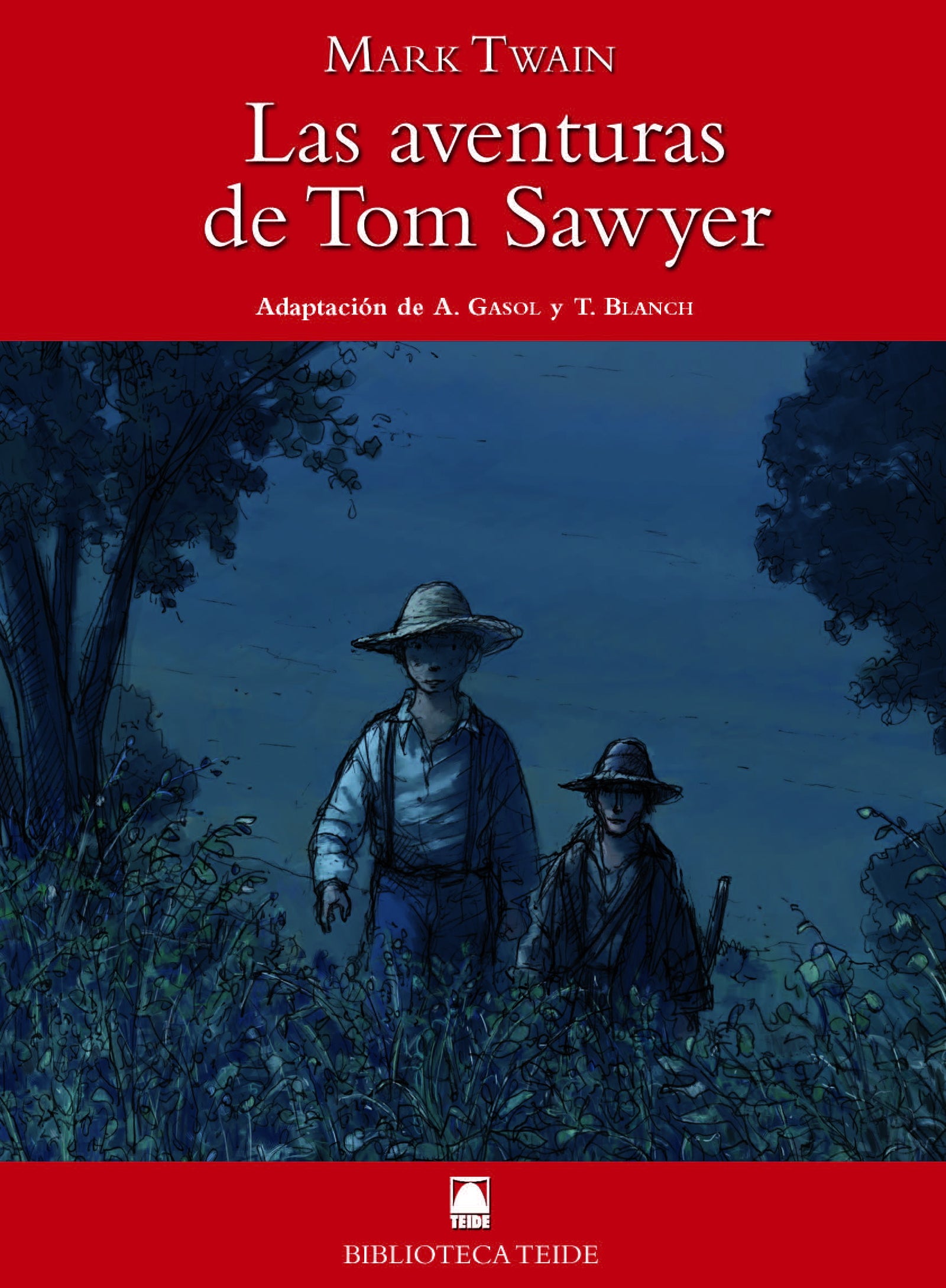 Biblioteca Teide 048 - Las aventuras de Tom Sawyer -Mark Twain-