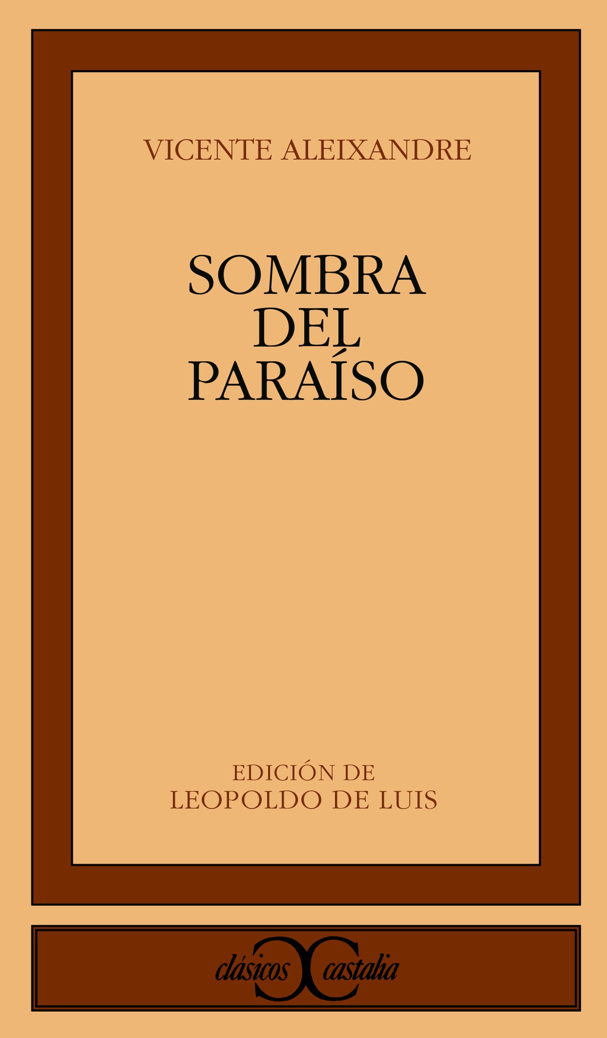 Sombra del Paraíso                                                              .