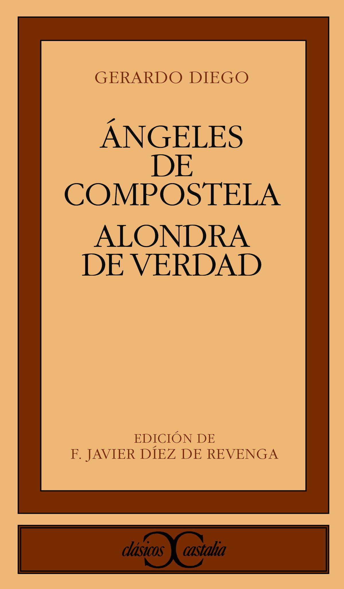 Alondra de verdad. Ángeles de Compostela                                        .
