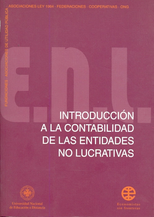 Introducción a la contabilidad de las entidades no lucrativas