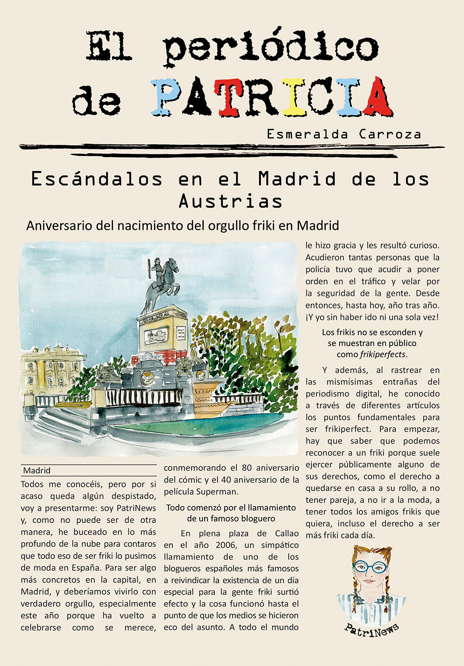 El periódico de Patricia 2. Escándalos en el Madrid de los Austrias