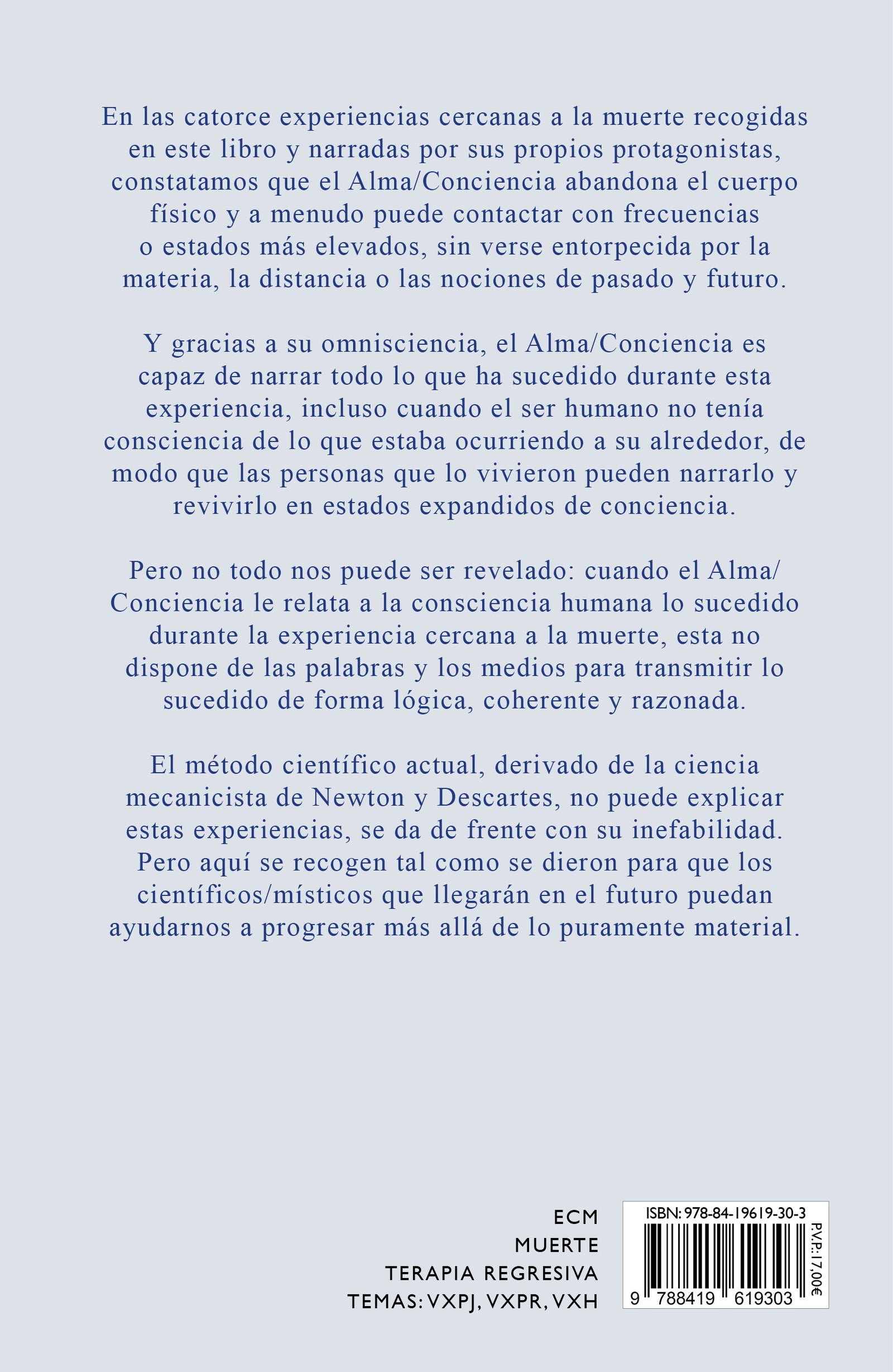 El alma en la experiencia cercana a la muerte
