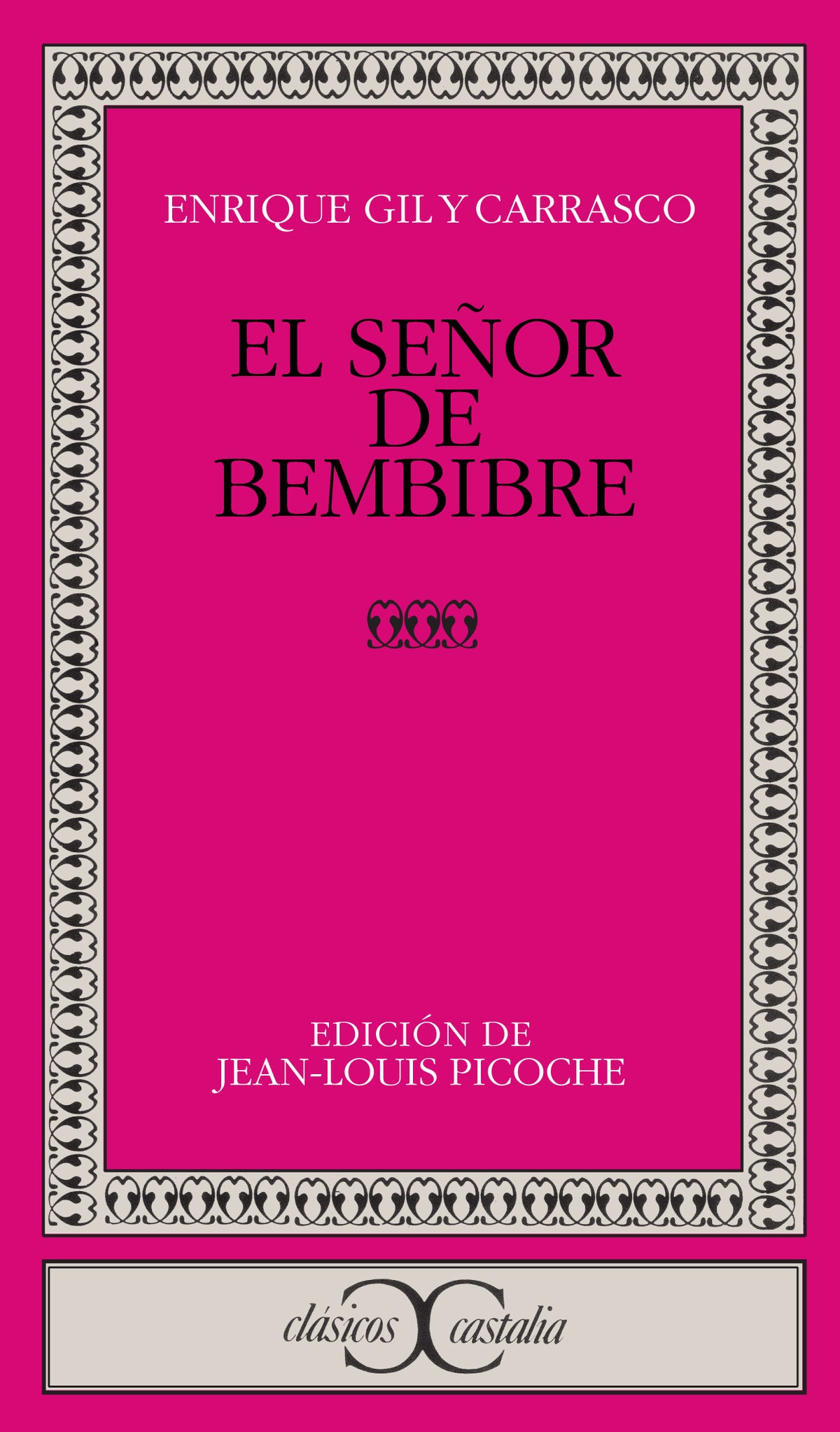 El señor de Bembibre                                                            .