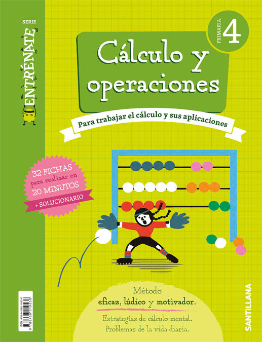 CUADERNO CALCULO SERIE ENTRENATE 4 PRIMARIA