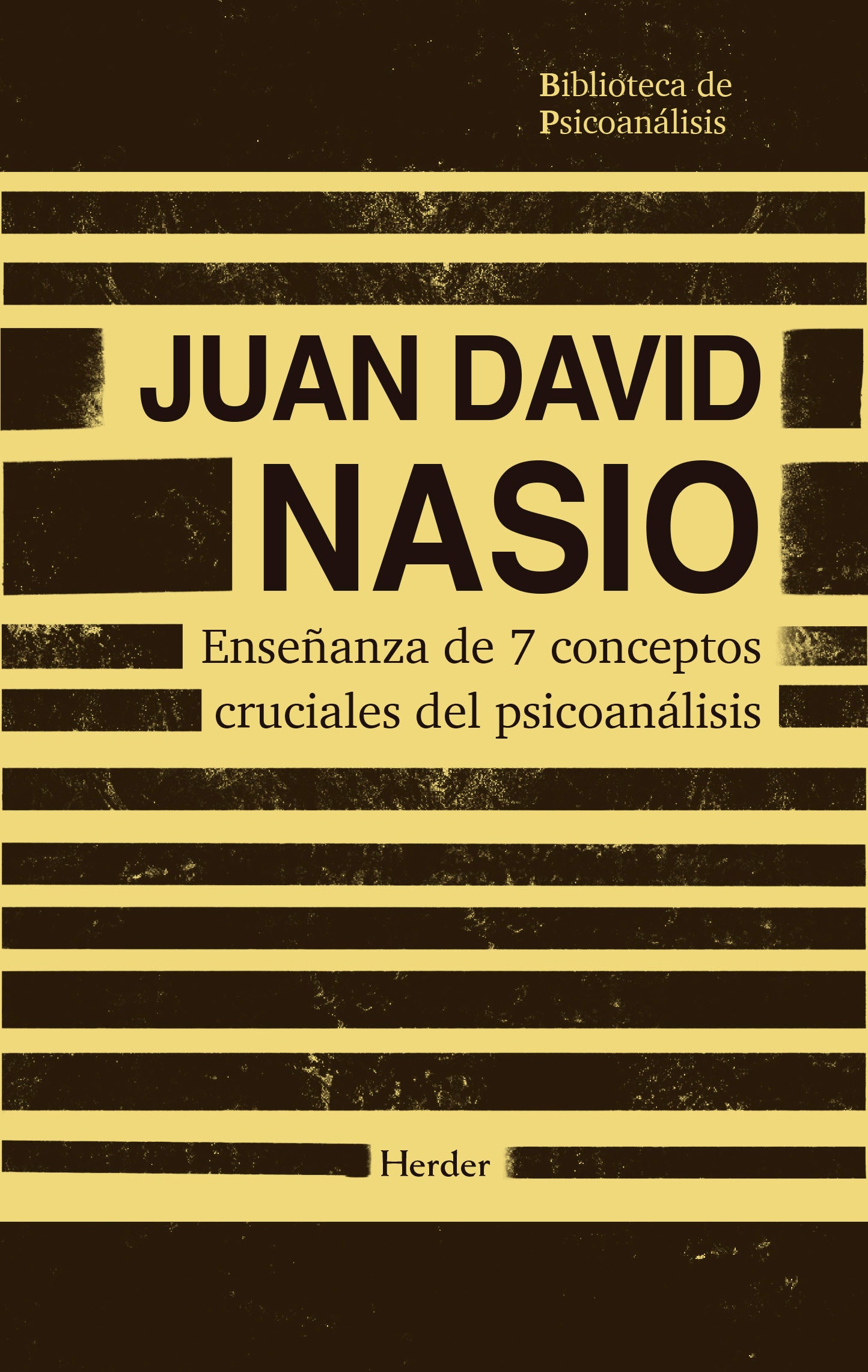 Enseñanza de 7 conceptos cruciales del psicoanálisis