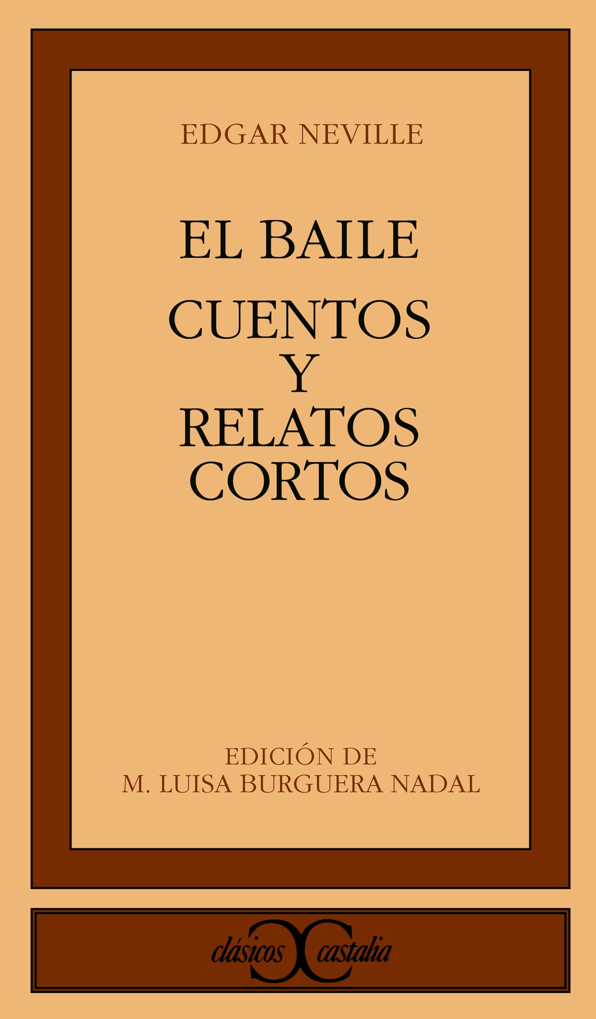 El baile. Cuentos y relatos cortos                                              .