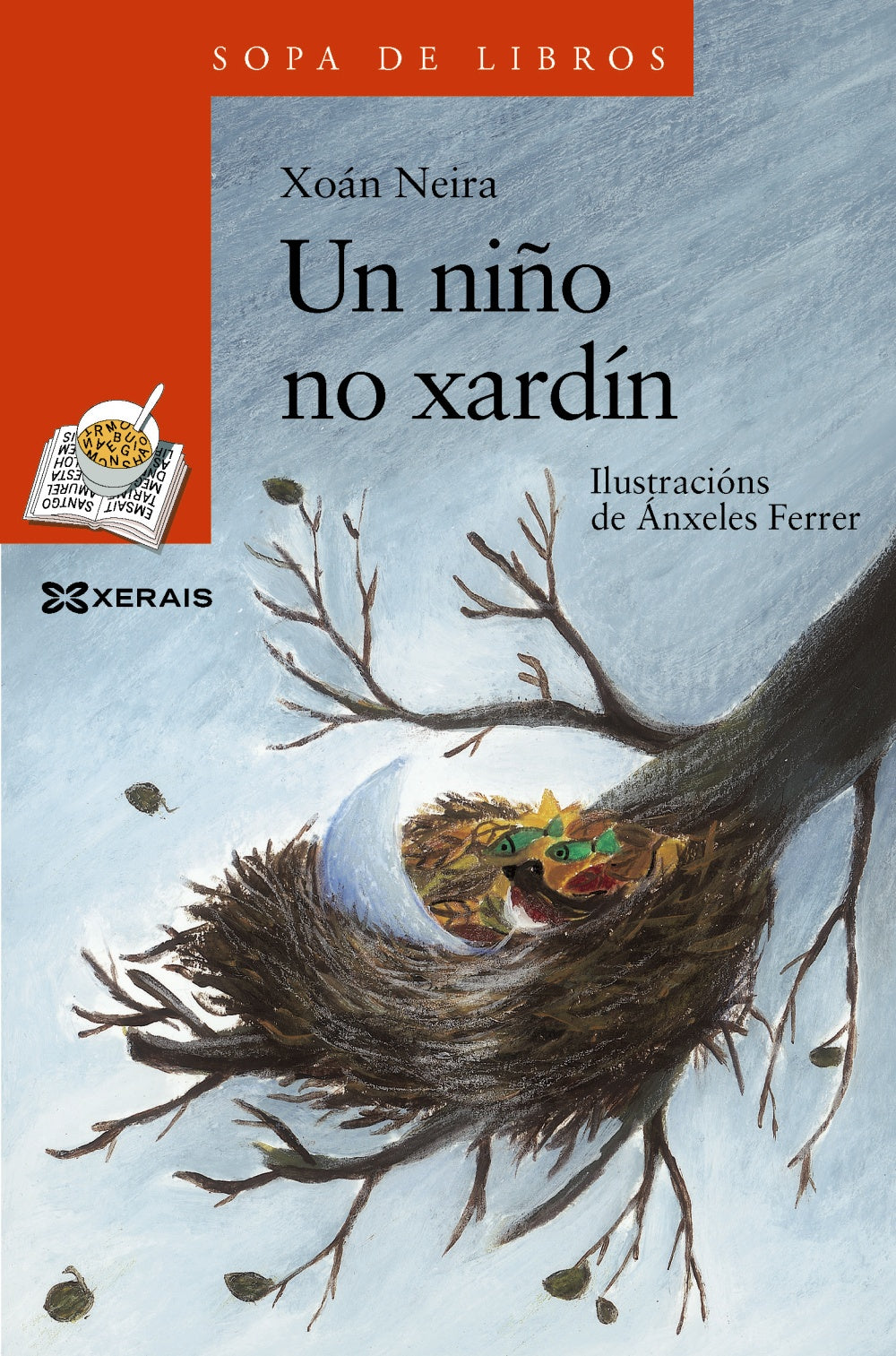 Un niño no xardín