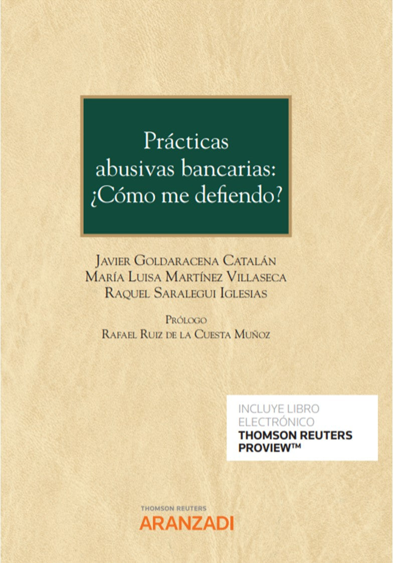 Prácticas abusivas bancarias: ¿Cómo me defiendo? (Papel + e-book)
