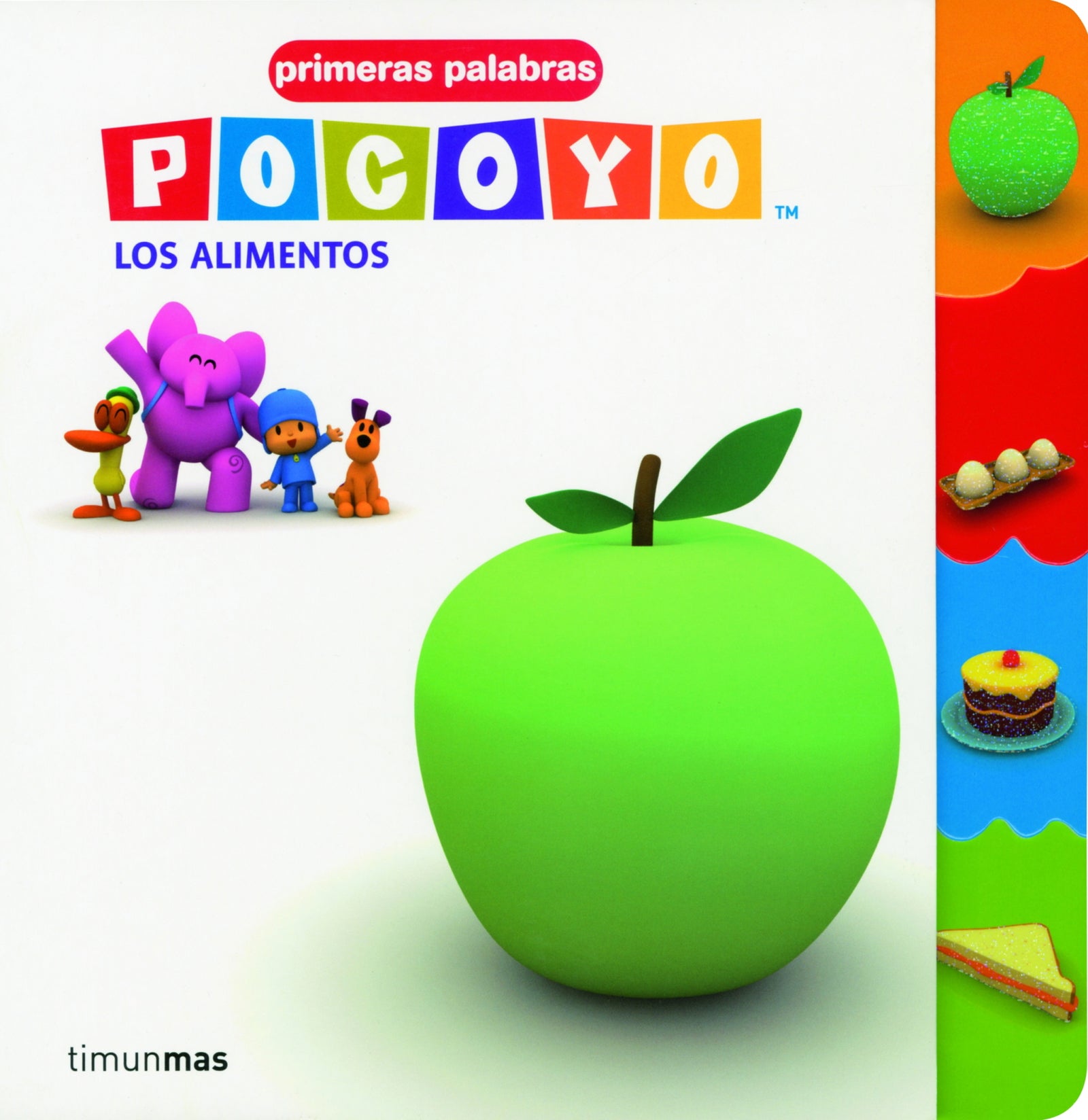 Pocoyó. Los alimentos