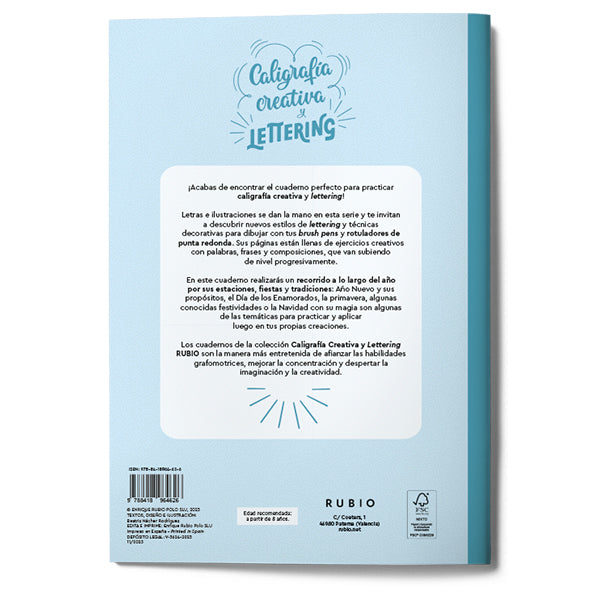 Caligrafía creativa y lettering. Estaciones del año y festividades