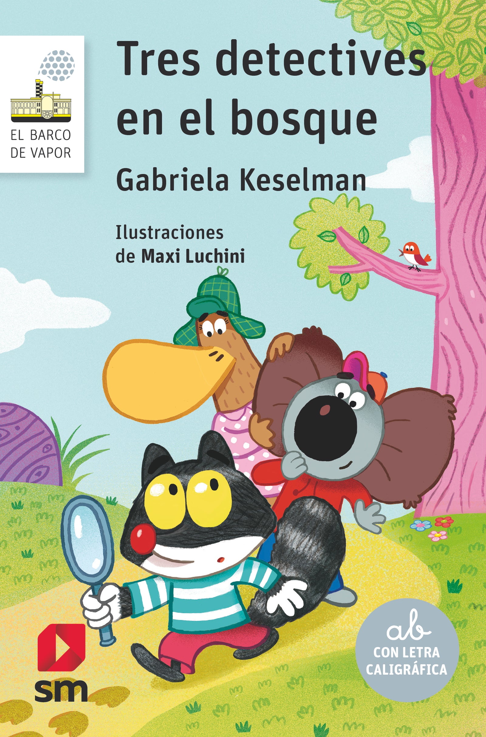 Tres detectives en el bosque