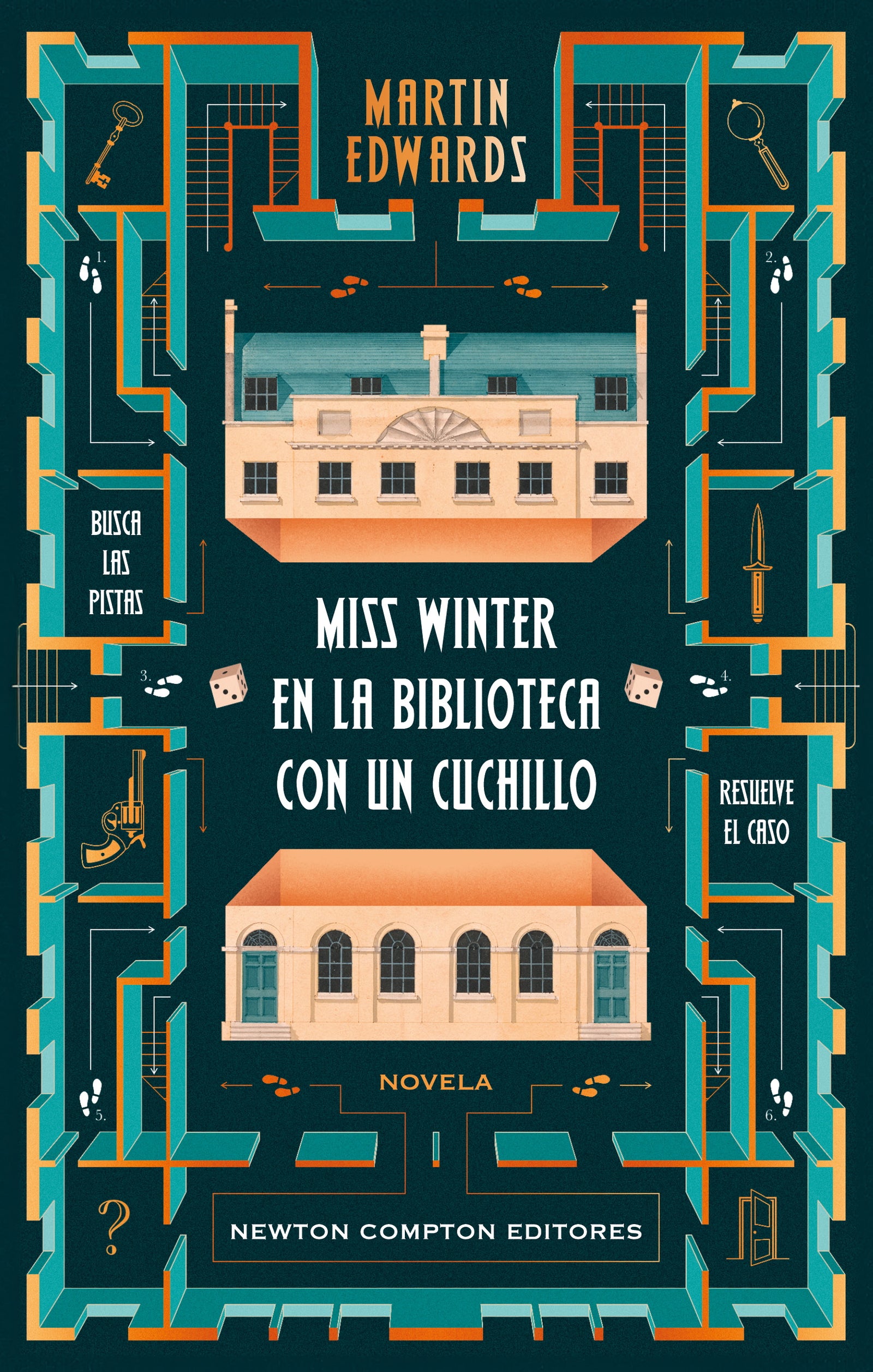 Miss Winter en la biblioteca con un cuchillo