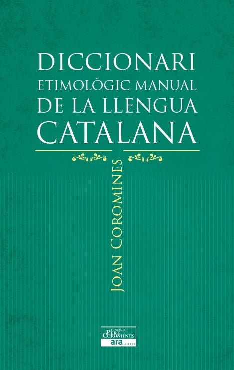 Diccionari Etimològic Manual de la Llengua Catalana