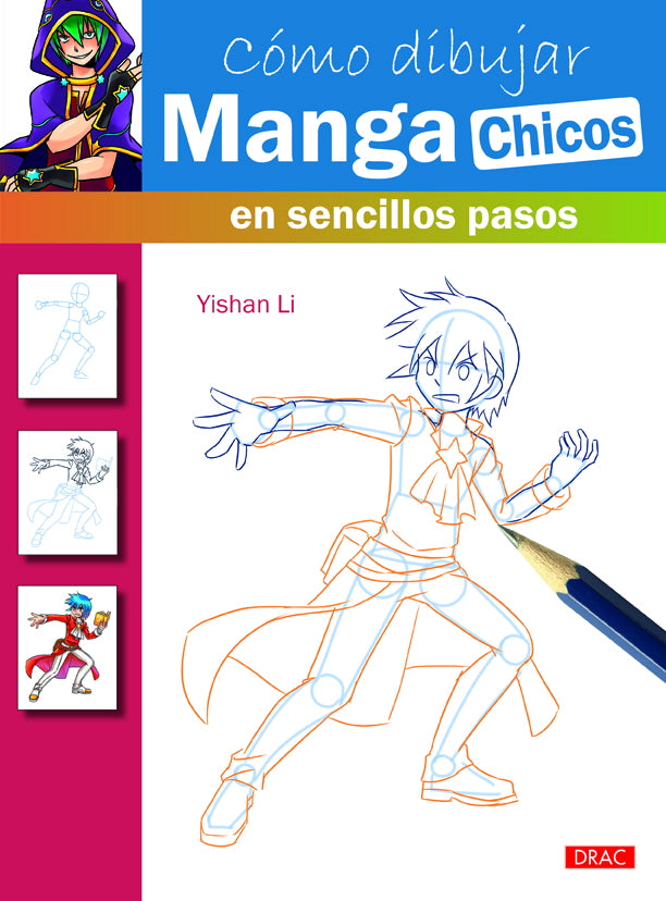 Cómo dibujar Manga Chicos en sencillos pasos