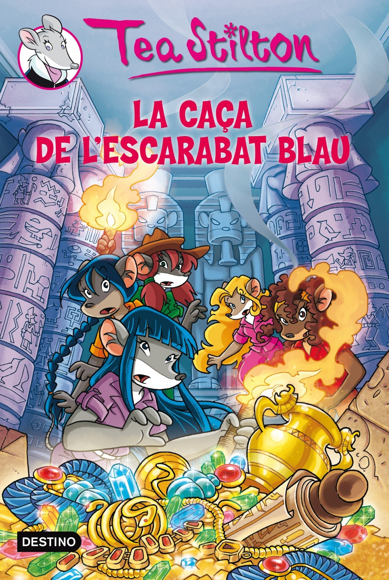 11. La caça de l'escarabat blau (TEA STILTON. TAPA DURA)