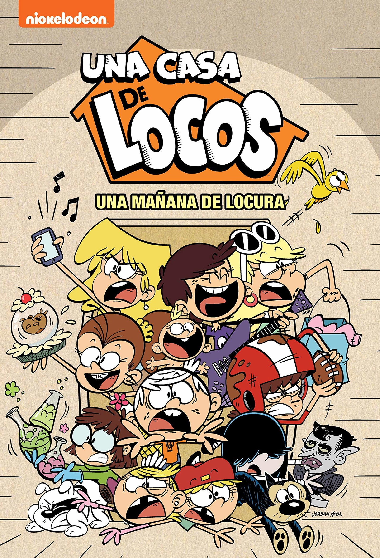 Una casa de locos. Cómic 6 - Una mañana de locura (Nickelodeon)