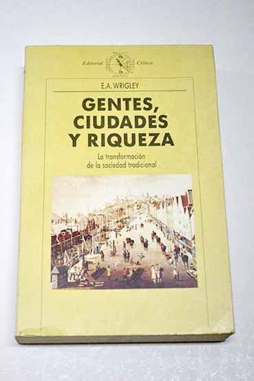 Gentes, ciudades y riqueza