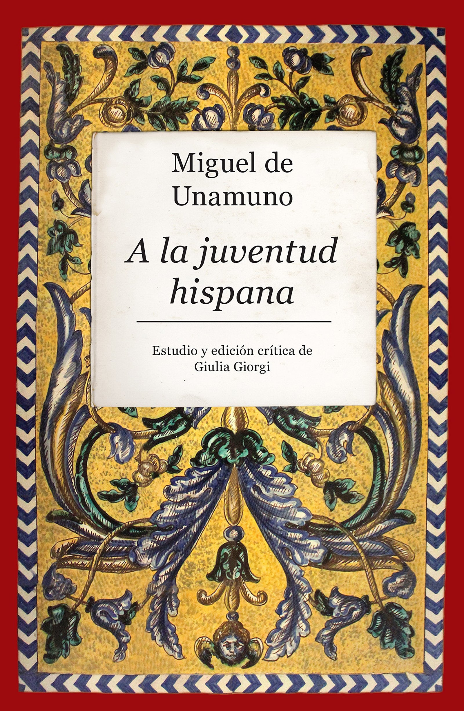 Miguel de Unamuno. A la Juventud Hispana (Bibliófilos de la amistad)